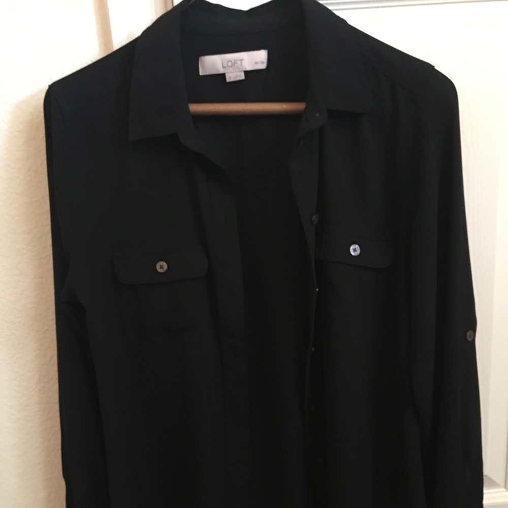 Loft career blouse